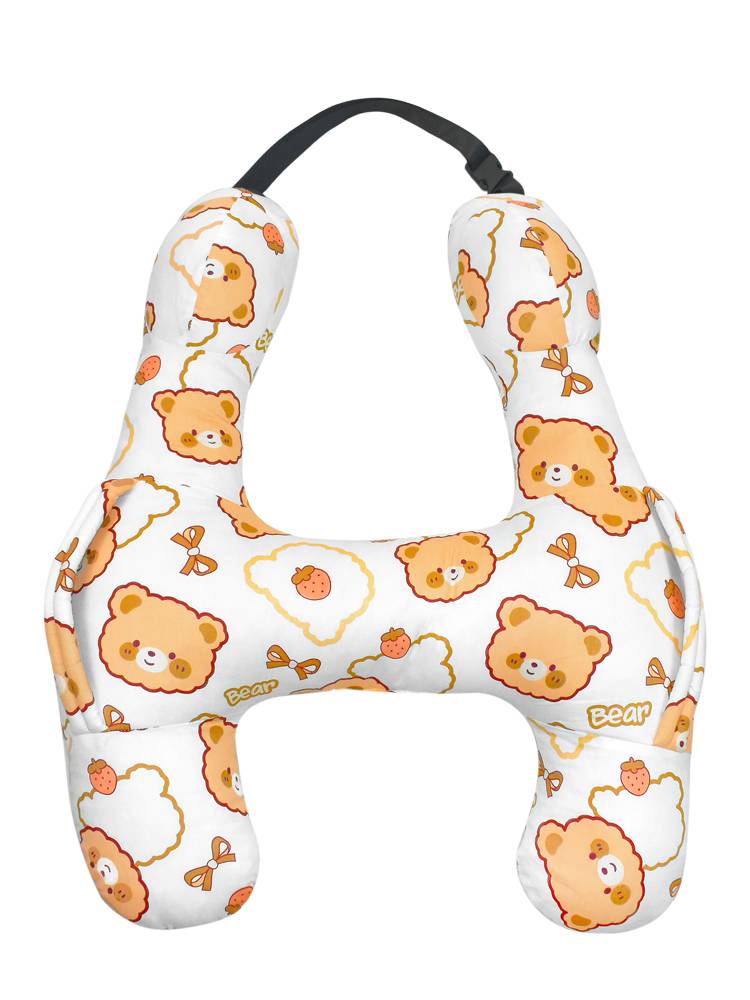 Children's car seat belt anti -Lelane baby pillow pillow pillow car car with sleeping artifact car carrier care cover