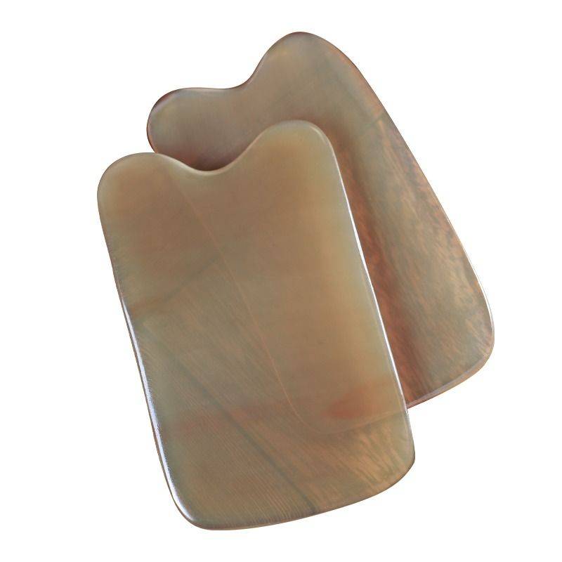 Natural beef horns scraping board massage back legs, full body, shoulder and neck tools, artifact set, dial ribs, genuine products
