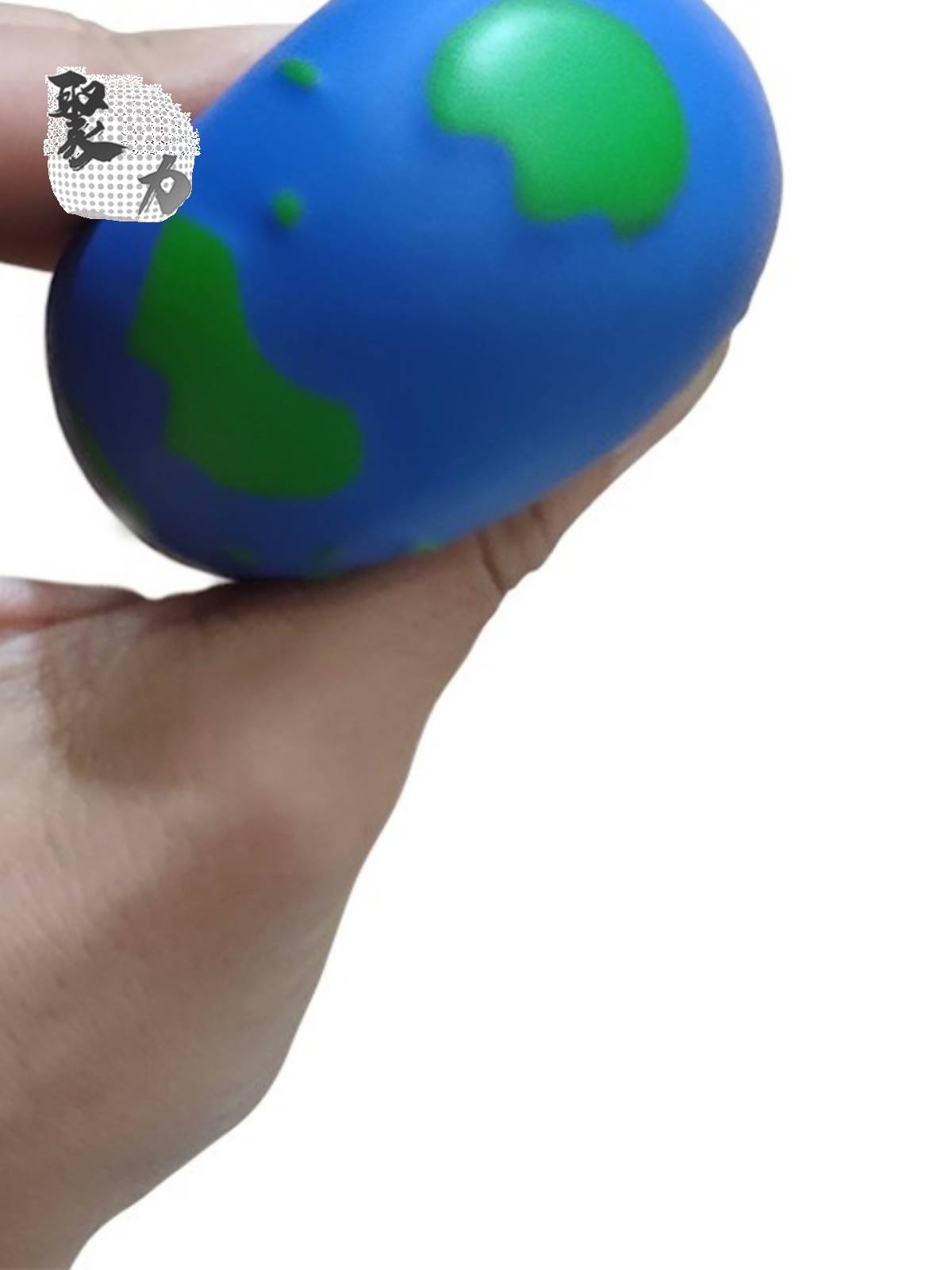 6.5cm Soft Real Heart Sponge Blind Student Earth Instrument Model Toys Hand Hand Elastic Cognitive Teaching