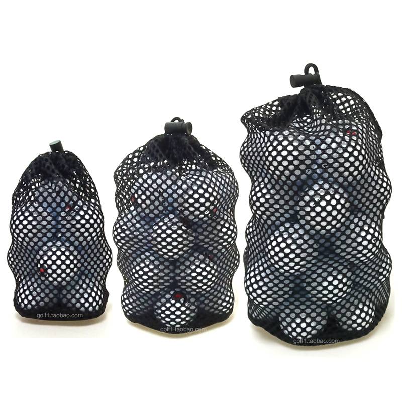 The Golf net bag, the nylon bag, carries 12 packs of 24, 48 bags