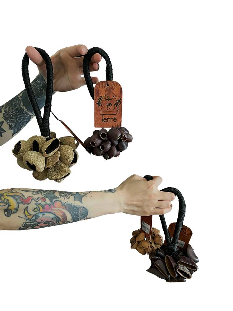 Fruit Rock Bell Cambrus Fruit Crusted Maldrey Bracelet Bell Bell Bell Foot Bell Battle Dance Accompaniment German audio therapy