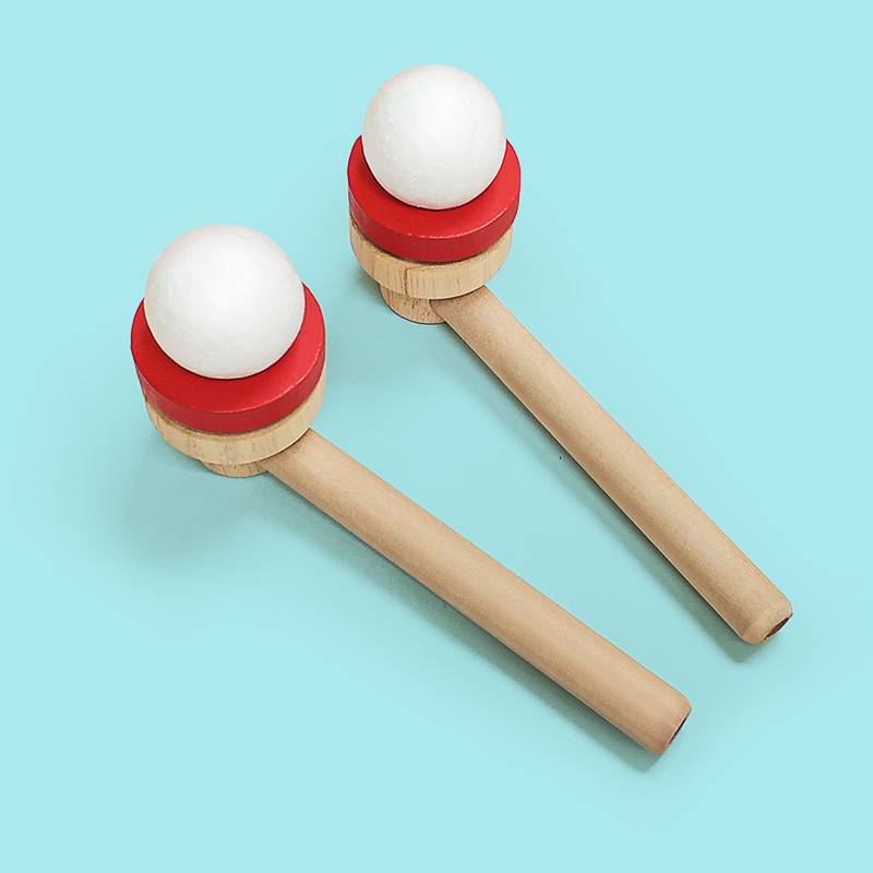 2 red box blowing ball balls to get 4 balls