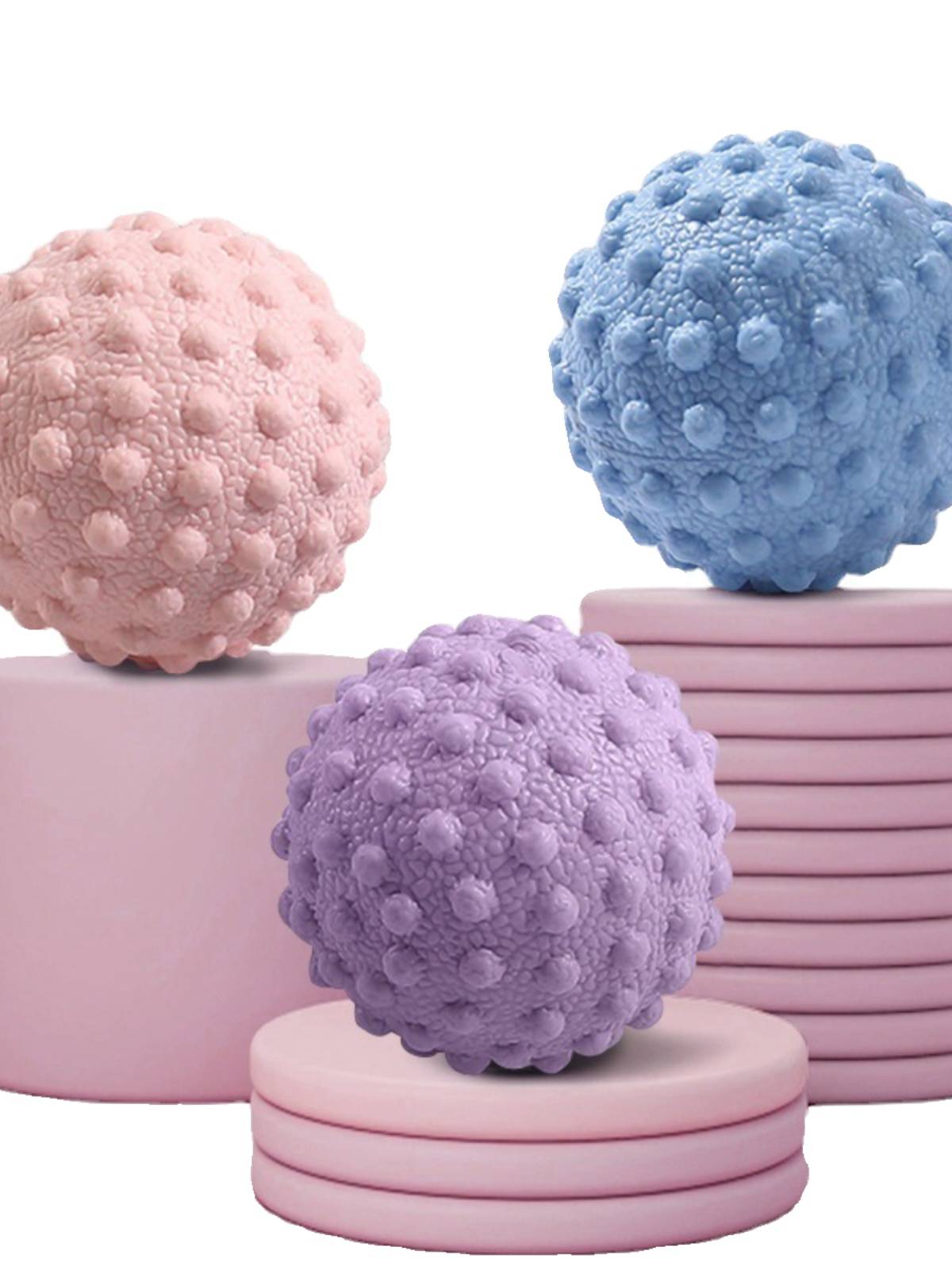 New type of fascia foot massage ball muscle relaxation meridian foot waist back, back fitness ball yoga shoulder and cervical film