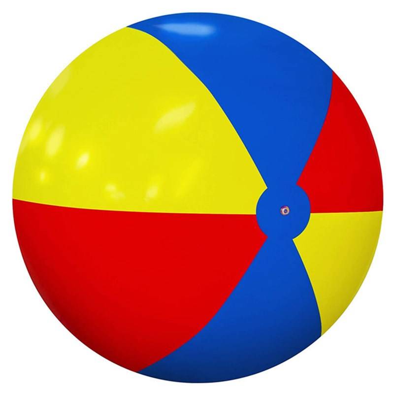 Large beach ball inflatable ball parent -child group built game props toys, toys super large connection ball beach volleyball, water ball