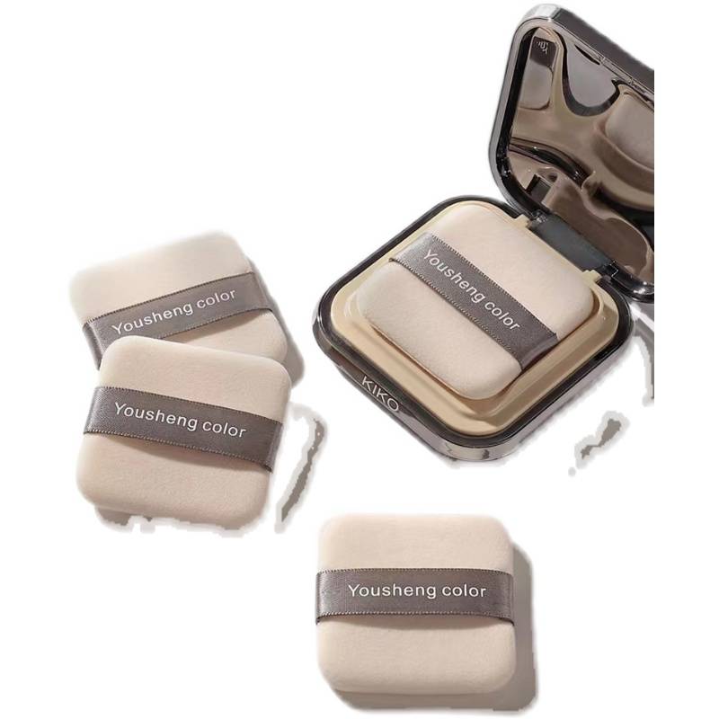 Kiko powder puff replacing the demented and wet use special makeup loose powder puff cushion does not eat powder dried powder puff without eating powder puff.