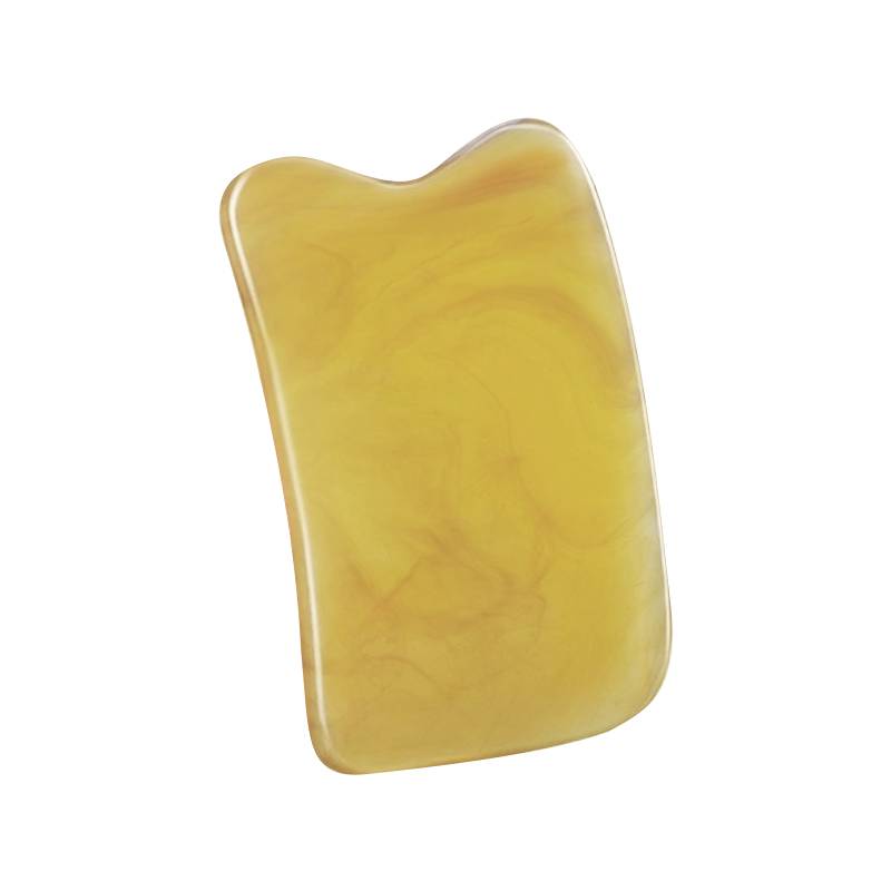 Scraping plate shoulder neck and back dedicated thin natural white water horn plate face facial neck system universal face oil essential oil