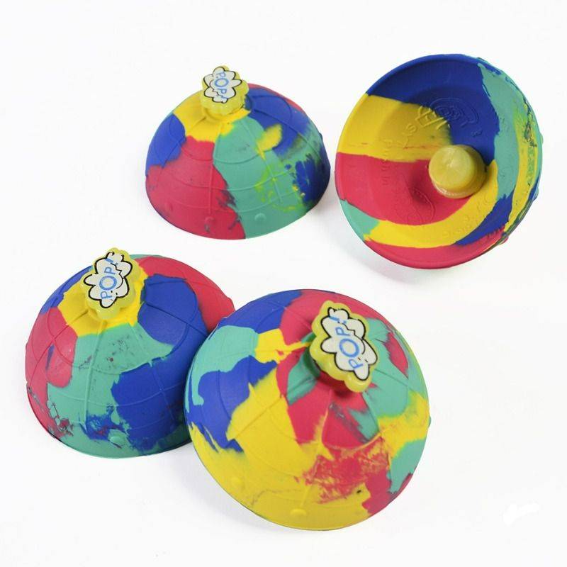 Bouncing bowl children's toys throw the ground to rebound out outdoor sports glowing flying saucer men and girls indoor interactive outdoor