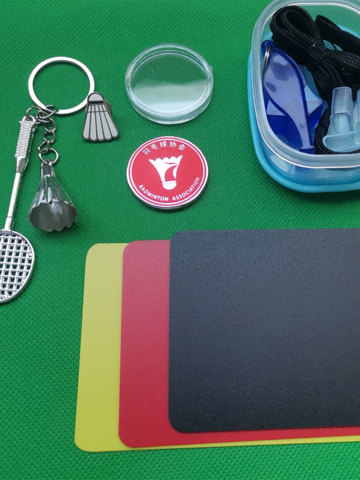 Badminton Picking Bidder Enamel Enamel Football Selection Currency Round Games Sports Teacher Examination Proper Equipment Equipment