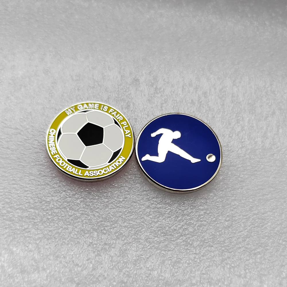 30mm blue kick football silver edge X1