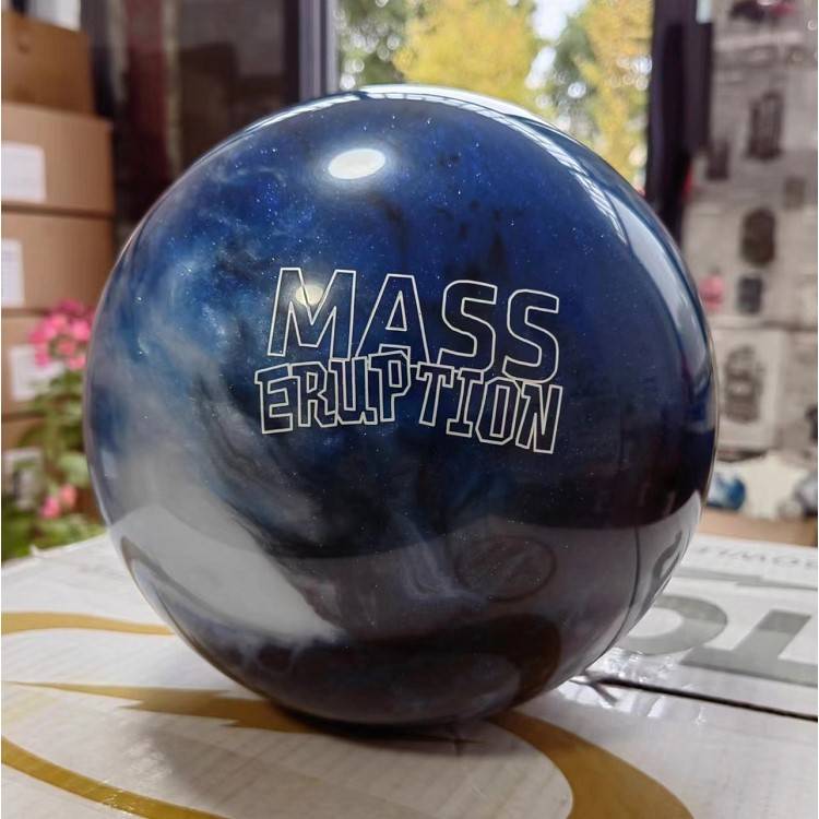 Flying arc bowling supplies, professional straight-line bowling, arc-coated 8-15 pounds of blue, black and white
