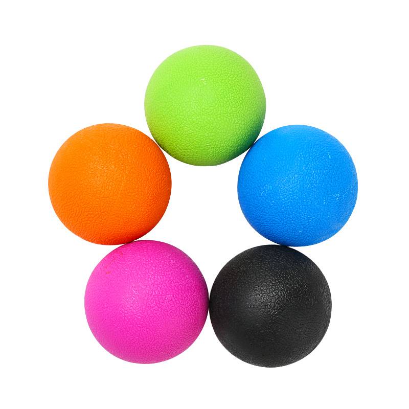 Solid deep muscle relaxation of the foot cervical vertebral massage ball fascia ball peanut peanuts metering the cervical yoga ball