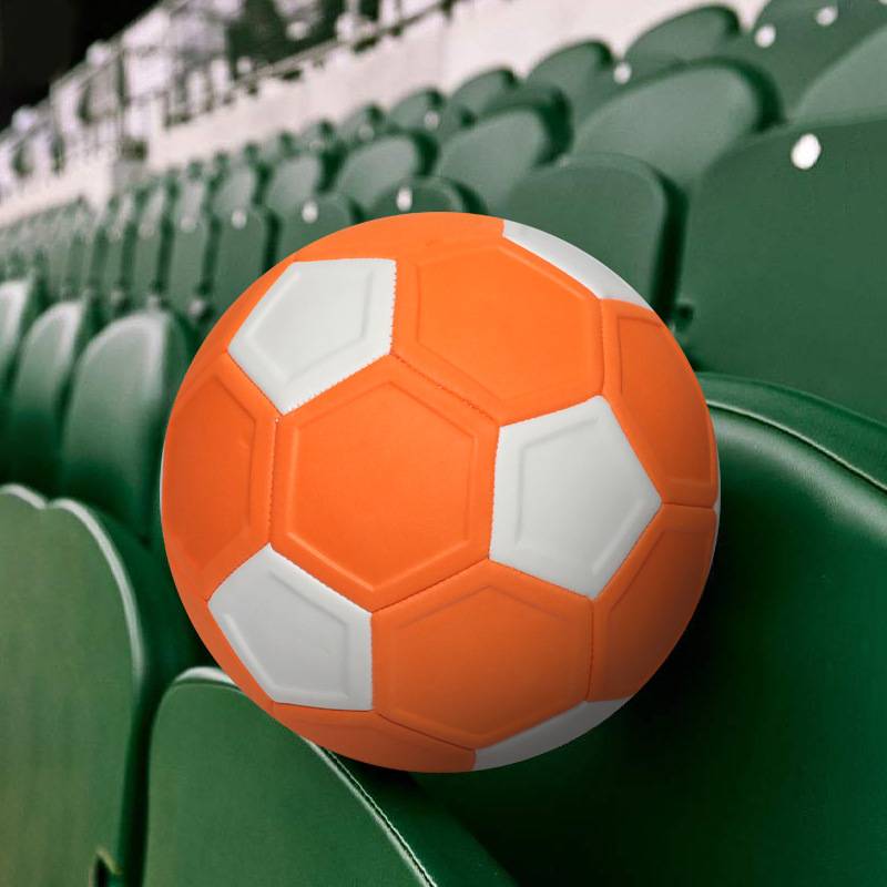 Cross-border heat-sewing EVA revolving arc football Football Magic 4