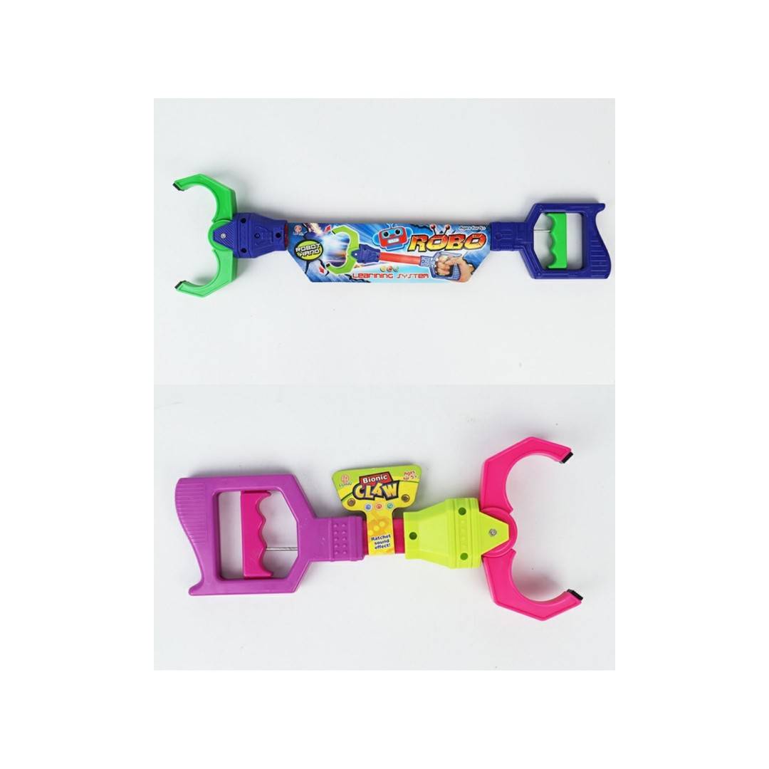 Douyin same creative robotic arm holds clip, garbage pickup, big pliers, big pliers, boys toys out outdoor playing snow