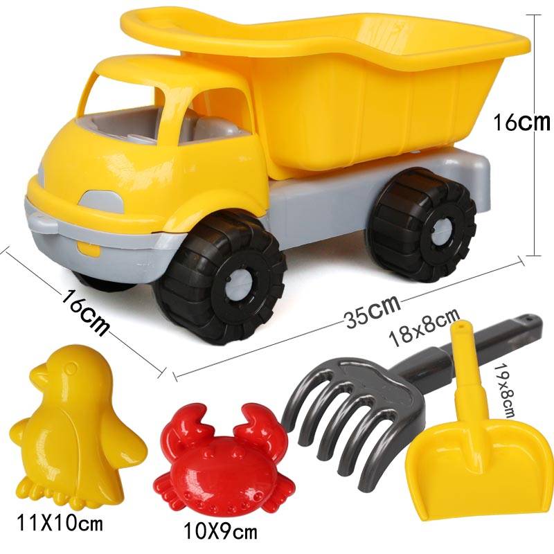 5 thickened large beach cars
