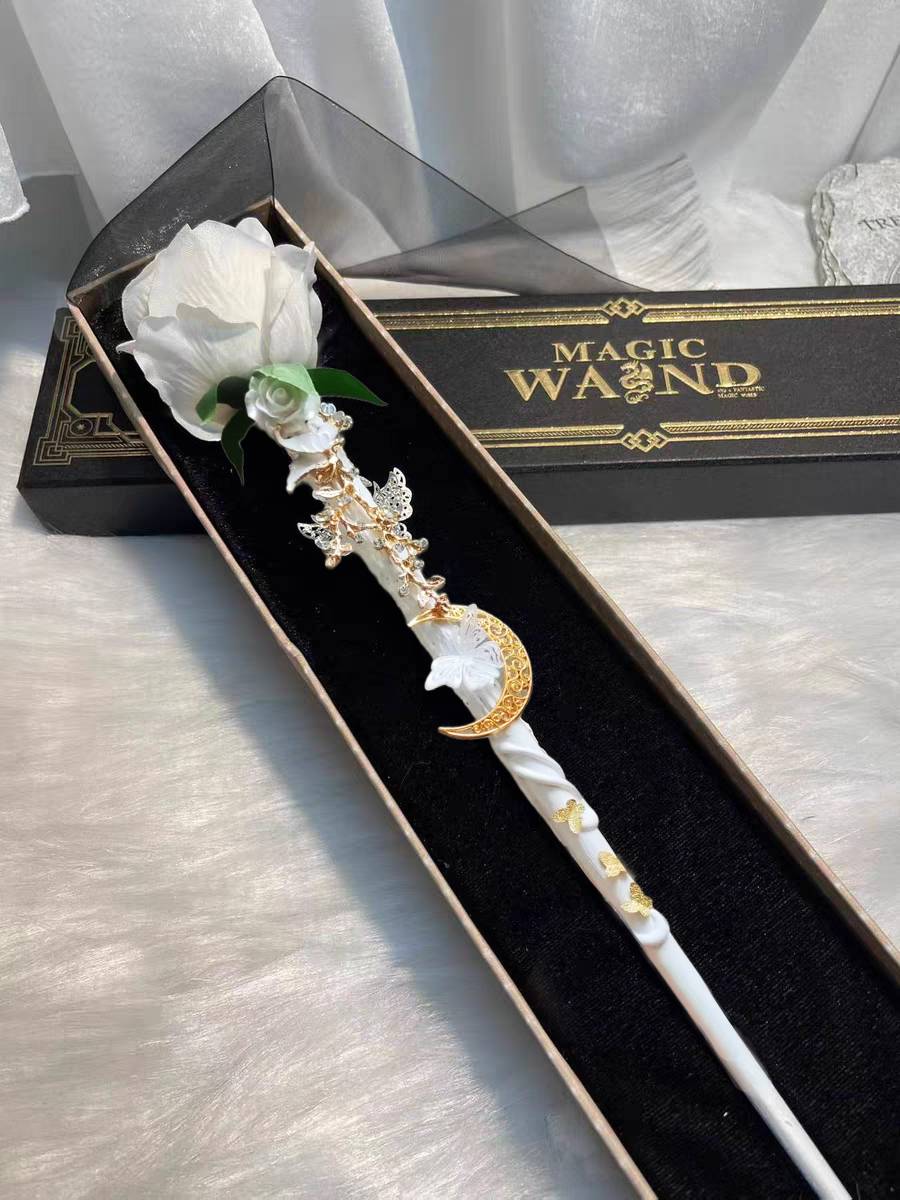 Eternal Life Flower Word Custom Rose Stand Stand Eternal Flower Stand Handmade Sweep Harry Potter Magic Spot