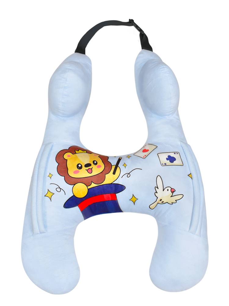 Children's car pillow car sleeping pillow car Children's seat belt to prevent the neck of sleeping artifact long -distance car