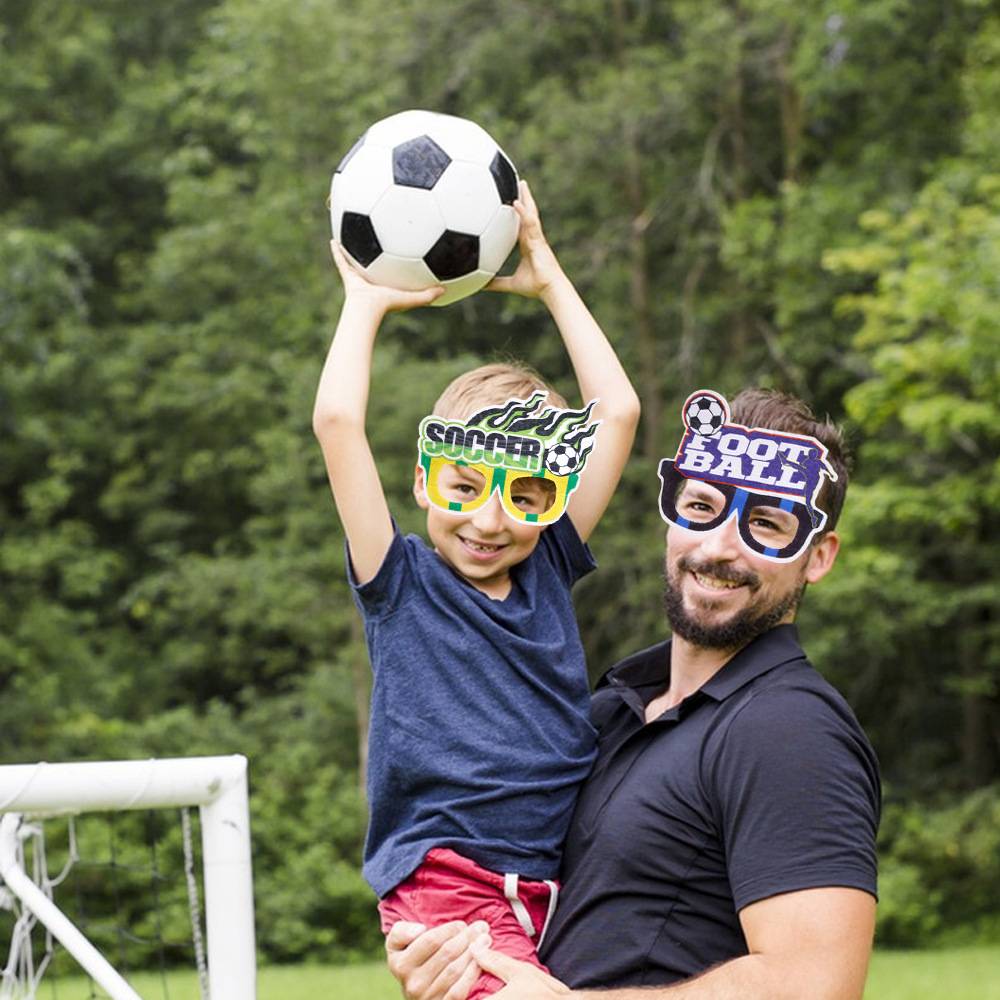 World Cup Kindergarten Fan Glasses Glasses Corporal Photo Games atmosphere props decorative bar party hoop