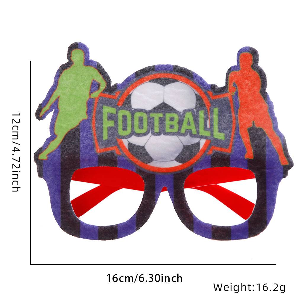 Football compete for black and purple