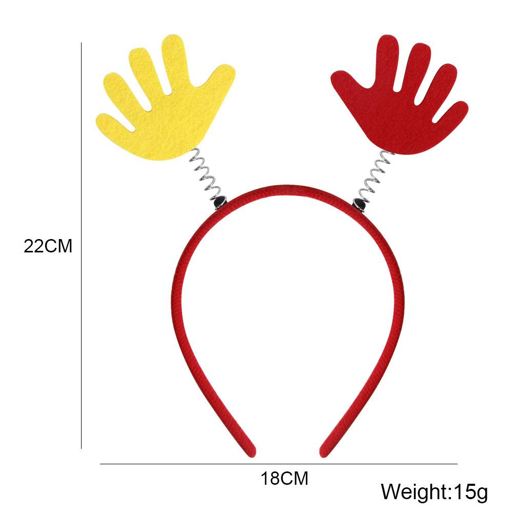 Palm -to -handed hair hoop
