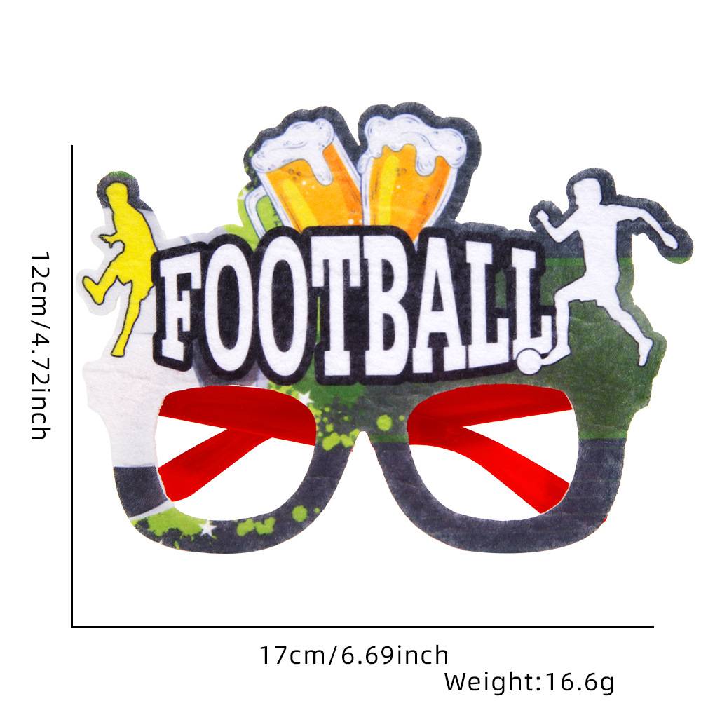 Beer Cup Football Letter