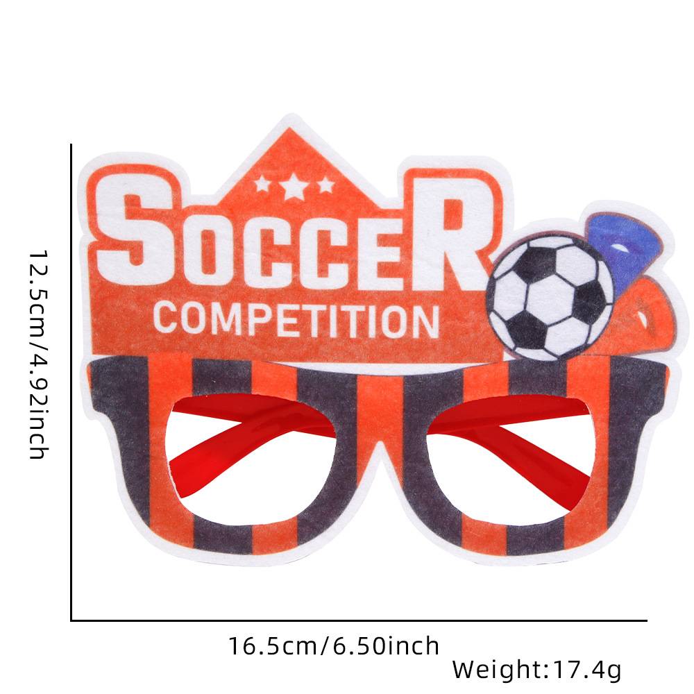 Football competition black orange