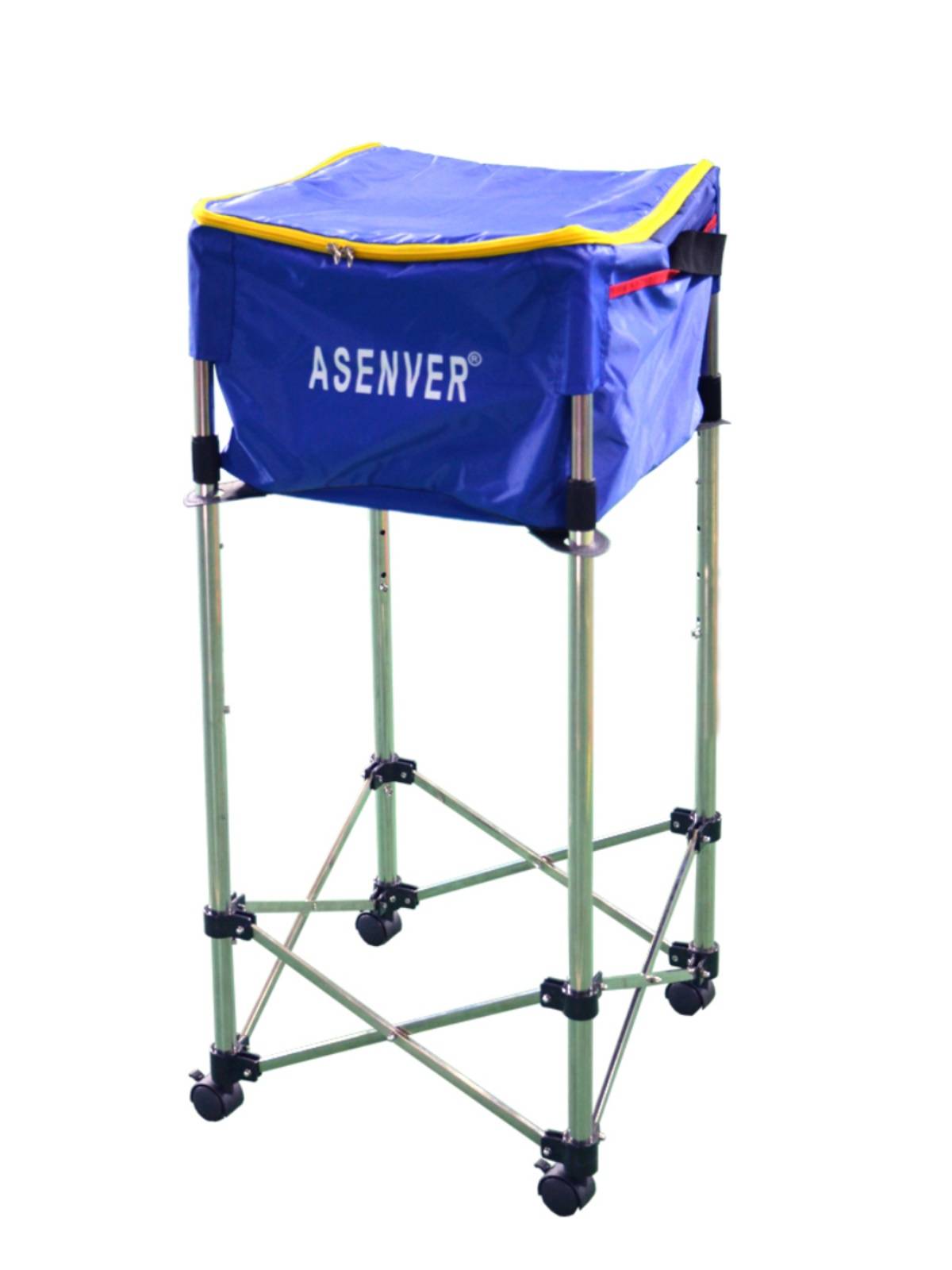 Eisenwei's badminton trainer mobile multi -ball training basket pickuper multi -ball car collection ball box