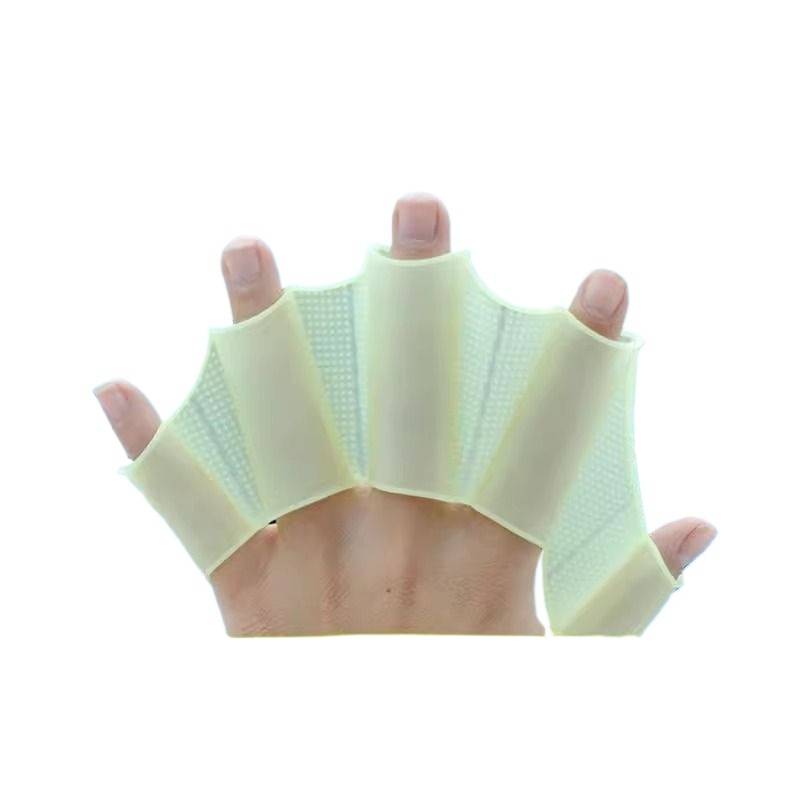 V Swimming hands Silicone peddling Palm Duck Palm Freedom Swinging Equipment Children's Half Palm