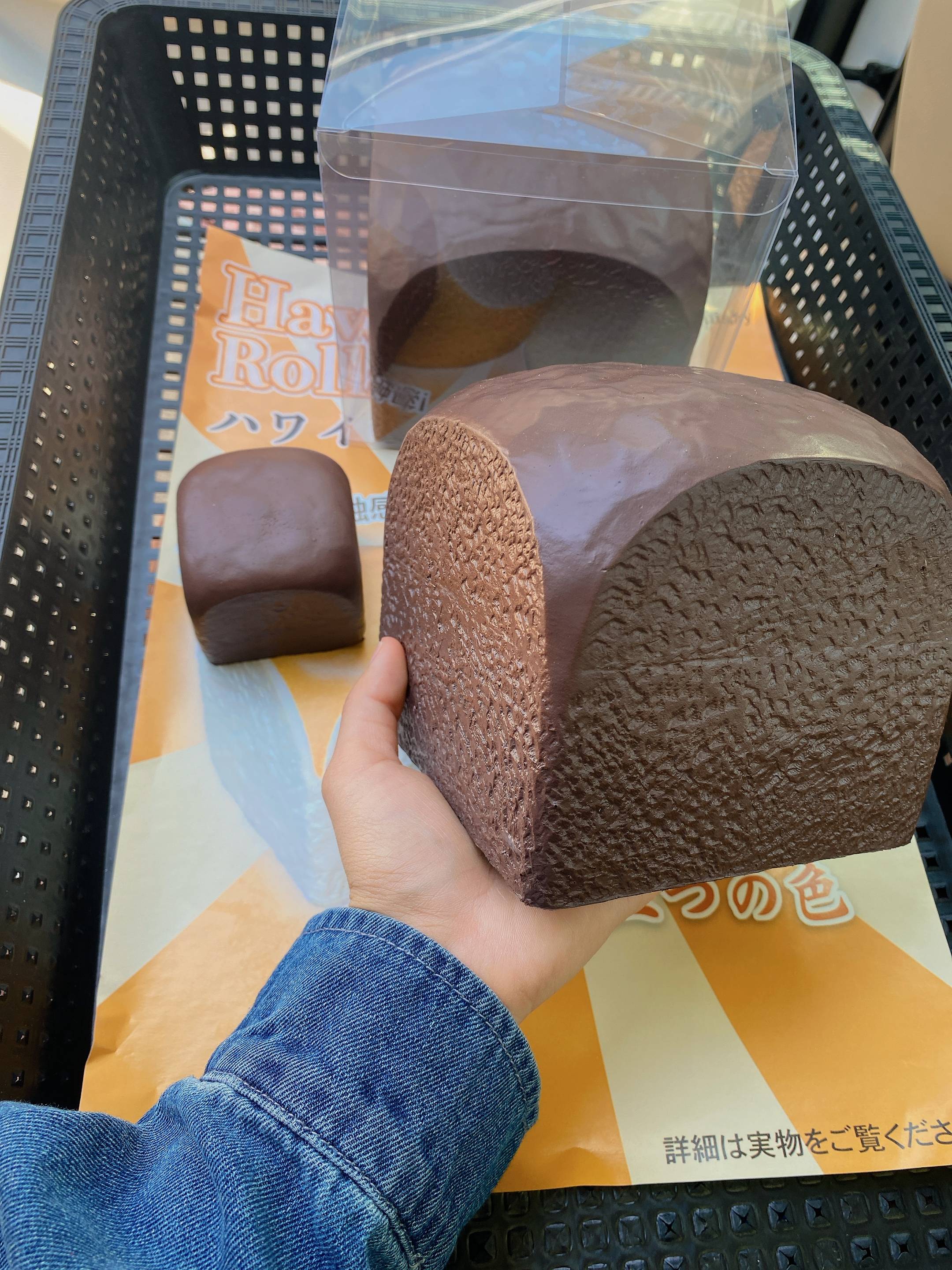 A large chocolate Hawaii