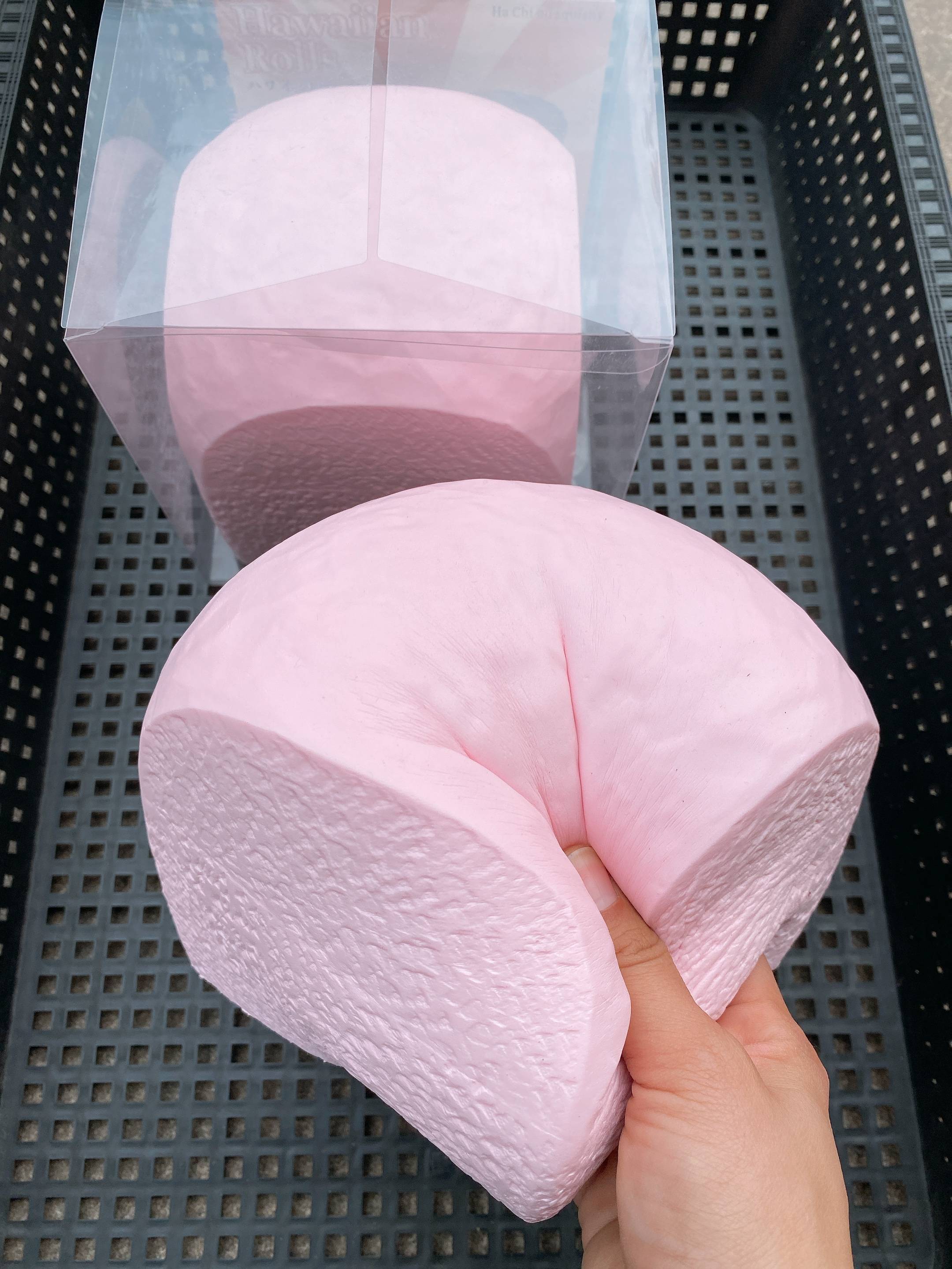 A pink oversized Hawaii