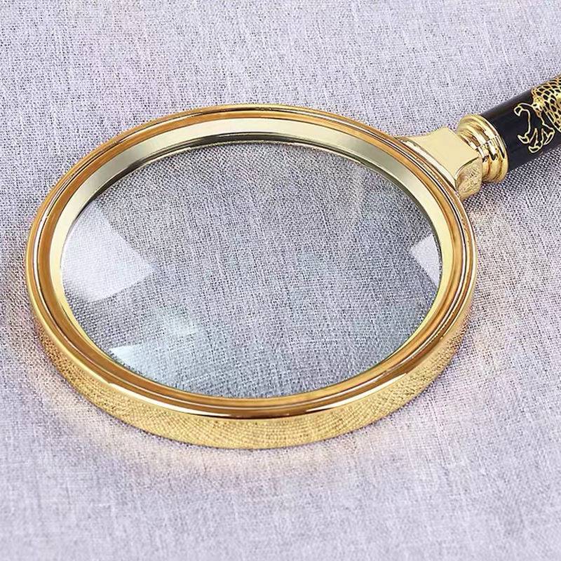 A magnifying glass HD high -number elderly read 1000 appraisal official 300 children's handheld students with large number of students