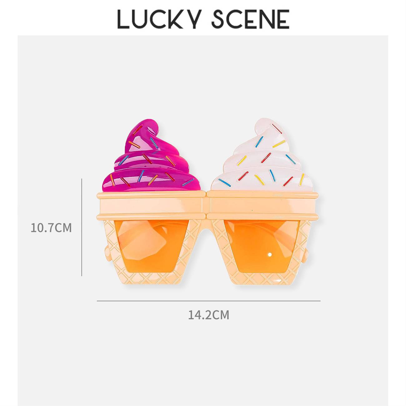 Two -color ice cream