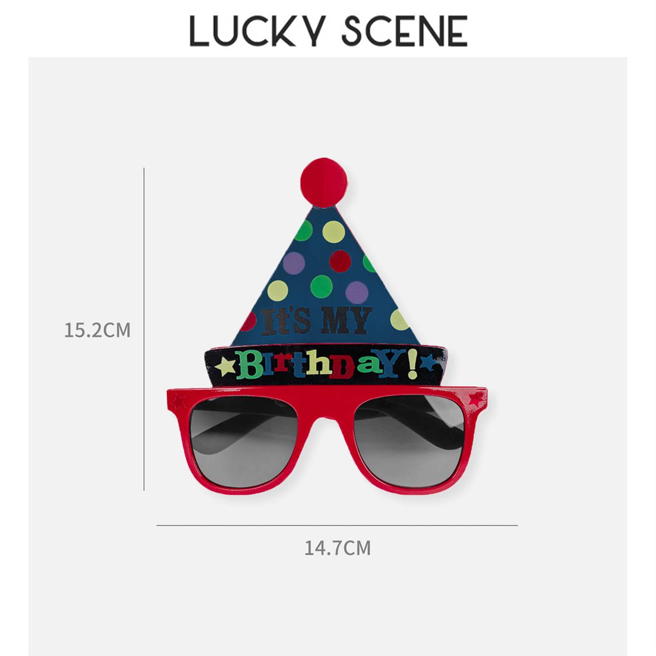 Birthday hat red