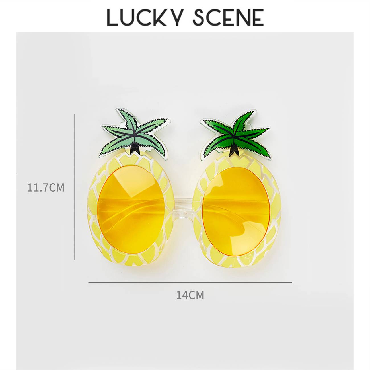Yellow -frame pineapple
