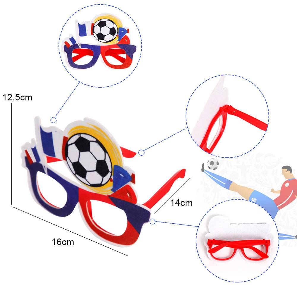 2024 new European Cup Glasses Bar Football Party Football Decoration Private Proper Poor Handing Poor Fans Corporate