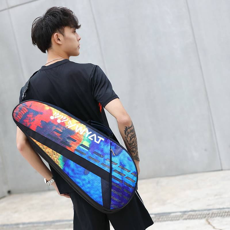 2024 new badminton bag backpack men's backpack hand -shot shooting special bag with bag shoulder tennis bag