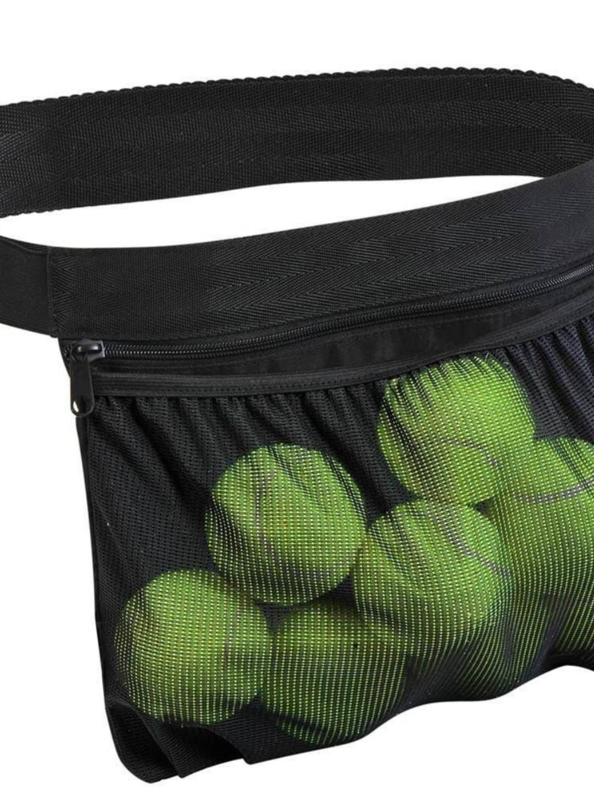 Tennis pickup bag soldiers golf group portable storage bag training ball picking bag pocket pocket bag