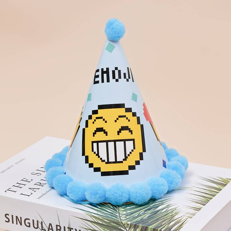 Sword Hat-30 Emoticon Blue 30