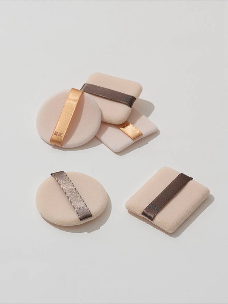 Star Pass double -sided velvet puff 5 pieces of puff nars ct banana powder kvd applicable to replace powder puff