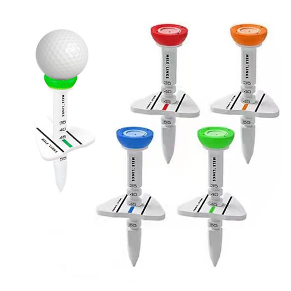 Golf TEE adjustable height aiming direction Mark net red nail box installation fan supplies exercise accessories