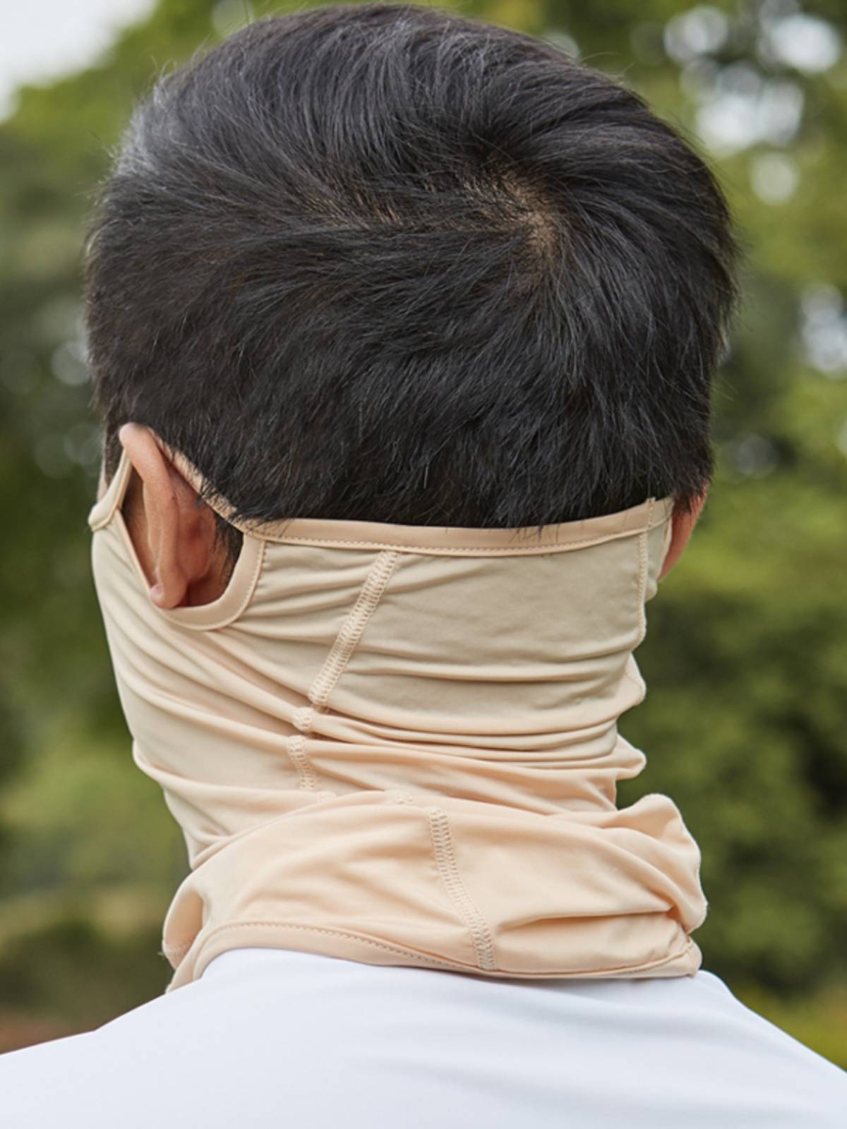 Golf sunscreen face mask breathable ice silk men and women same quick -drying hanging ear care neck protection face mask ride