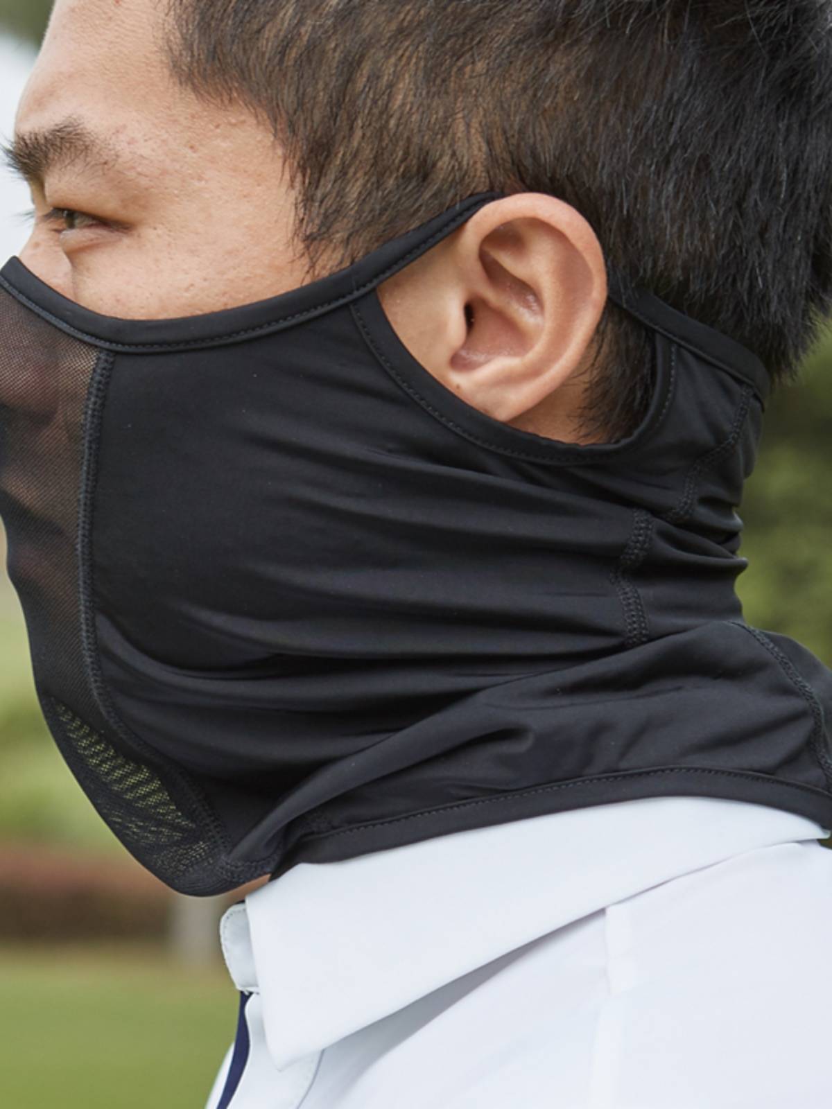 Golf sunscreen face mask breathable ice silk men and women same quick -drying hanging ear care neck protection face mask ride