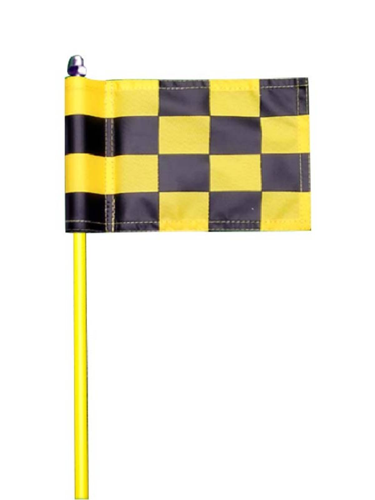 golf's a colour-colored flagpole
