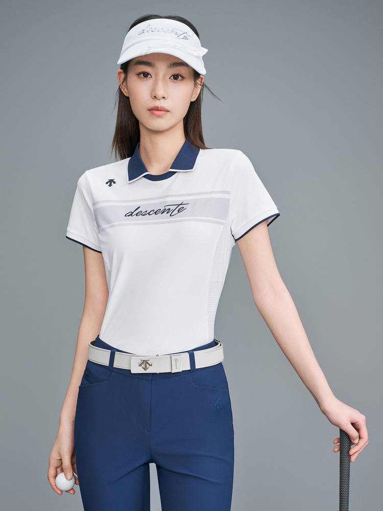 MS. DESCENTEGOLFIRT GOLF FIELD, SUNSCREEN SHORTS FOR THE NEW SUMMER POLO