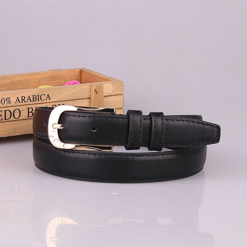 Golf belt ladies belt leather pure cowhide golf costume short skirt children's trousers belt women's clothing