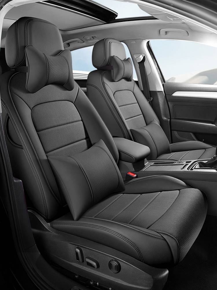 Car seat cover all -inclusive leather seat set is set to make new and old four seasons universal cars over the fur cushion all surrounded