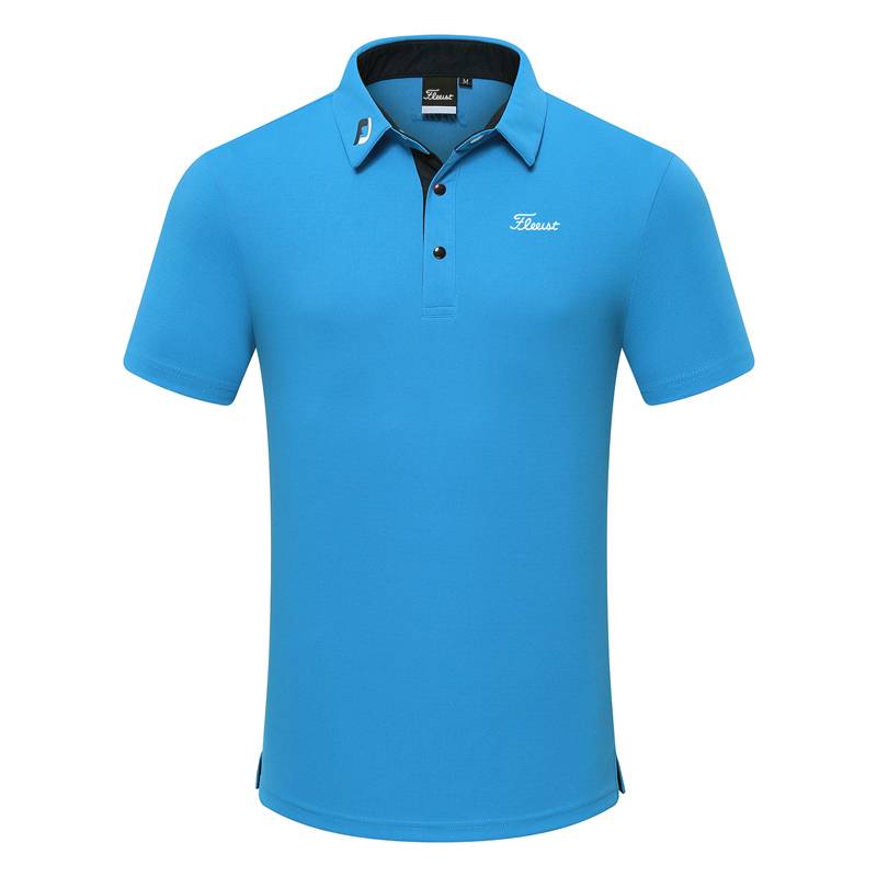 Titleist2021 male golf clothing short -sleeved T -shirt outdoor span -breathable shirt jersey spring and summer