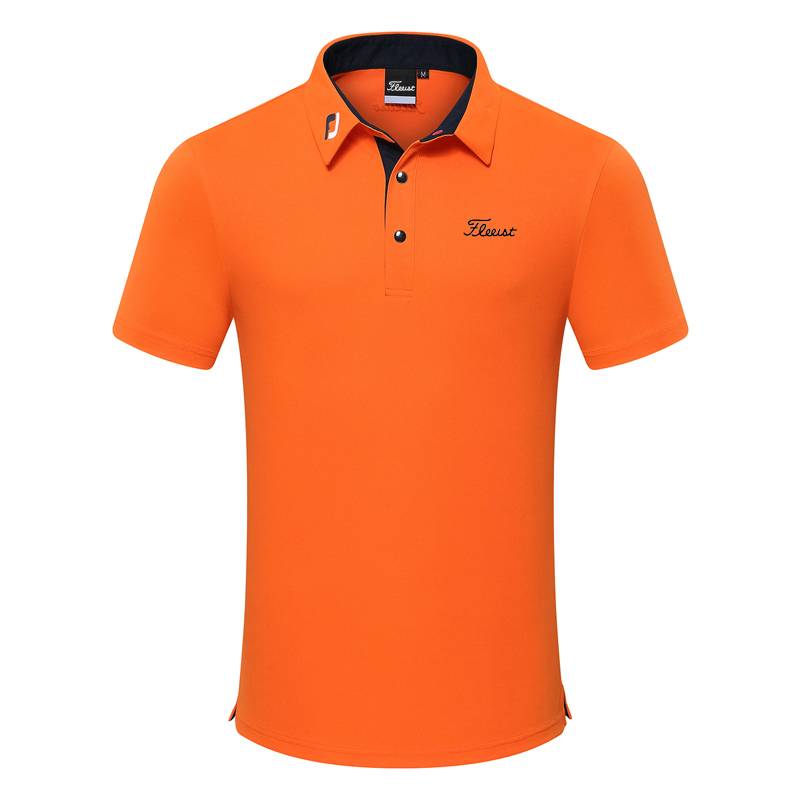 Titleist2021 male golf clothing short -sleeved T -shirt outdoor span -breathable shirt jersey spring and summer