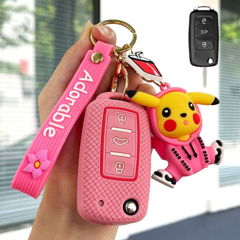 SECTION A INSERT KEY START (EJECTABLE) - PINK + PICACHU