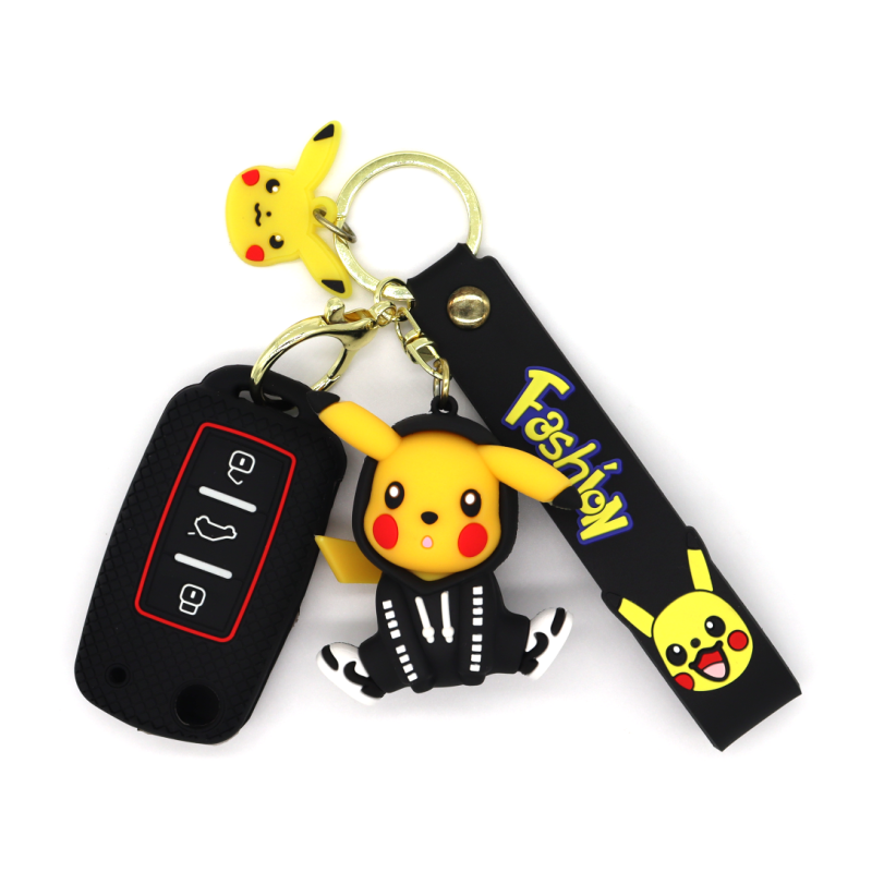 SECTION A INSERT KEY START (EJECTABLE) - BLACK + PICACHU