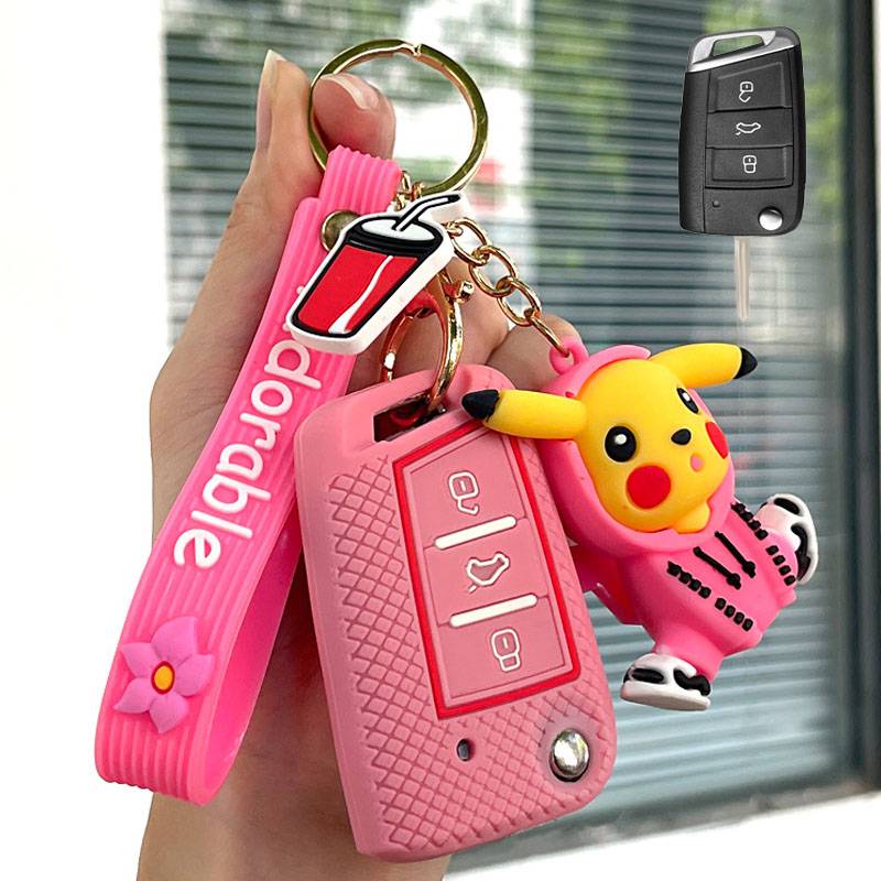 B-PLUG KEY START (EJECTABLE) - PINK + PICACHU